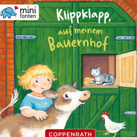 Kartonbuch Minifanten Coppenr Klippklapp auf m. Bauernhof